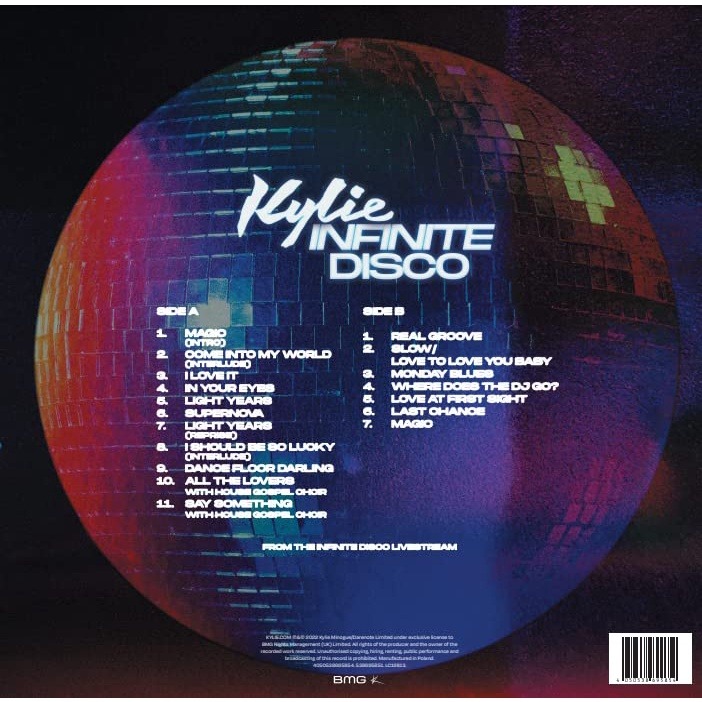 Kylie Minogue - Infinite Disco - Limited Clear LP Vinyl PH - Image 3