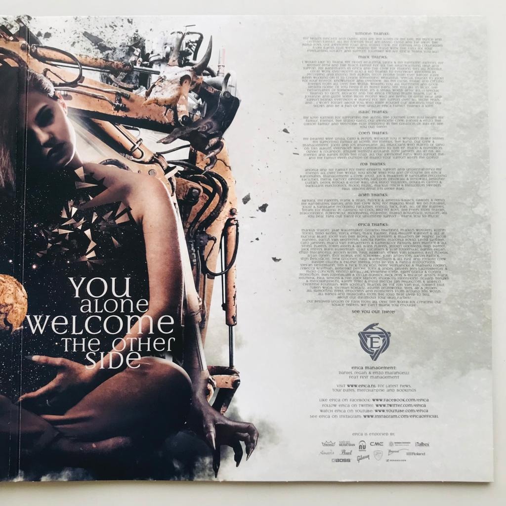 Epica - The Solace System - Limited Splatter EP Vinyl PH - Gambar 5