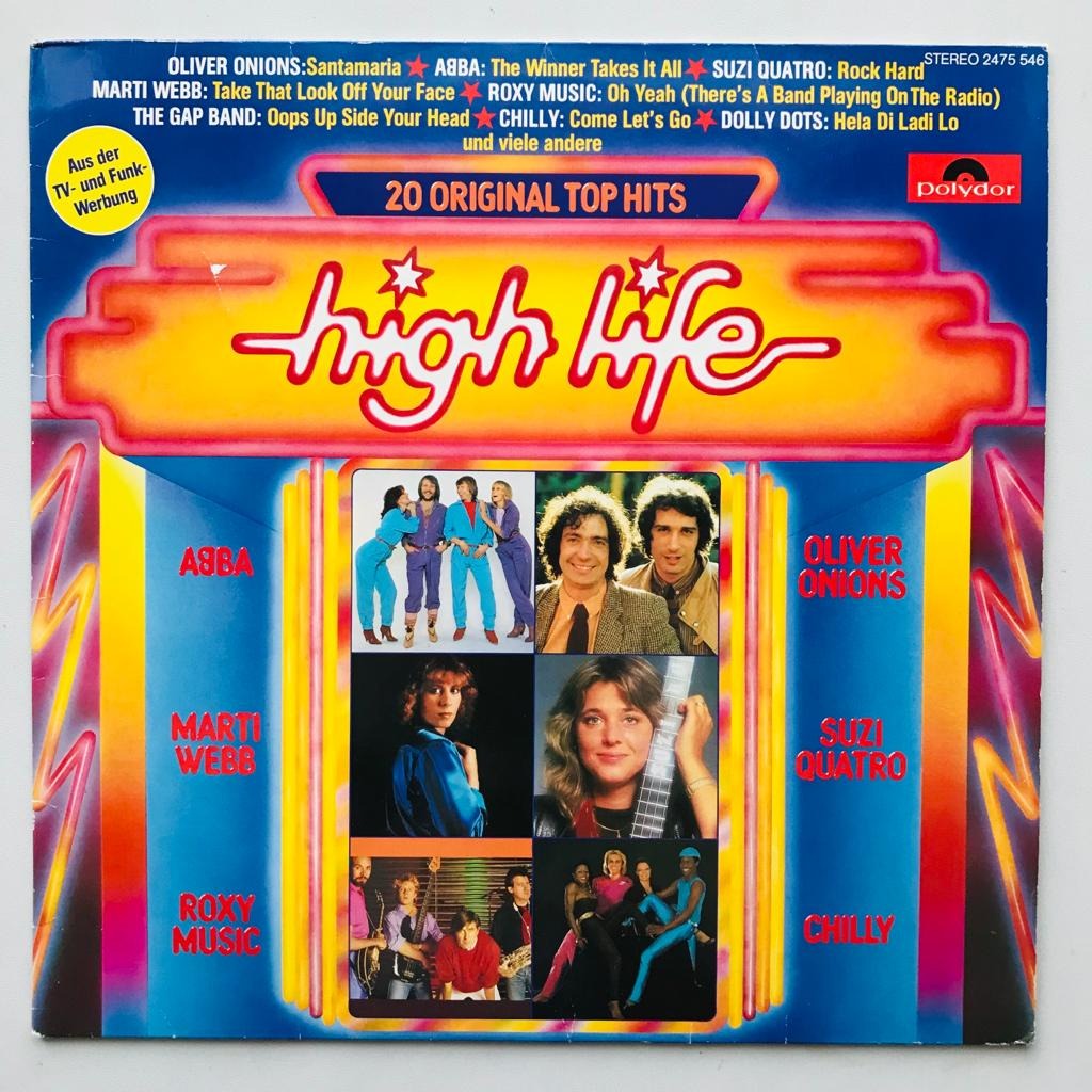 Various - High Life - 20 Original Top Hits - LP Vinyl PH