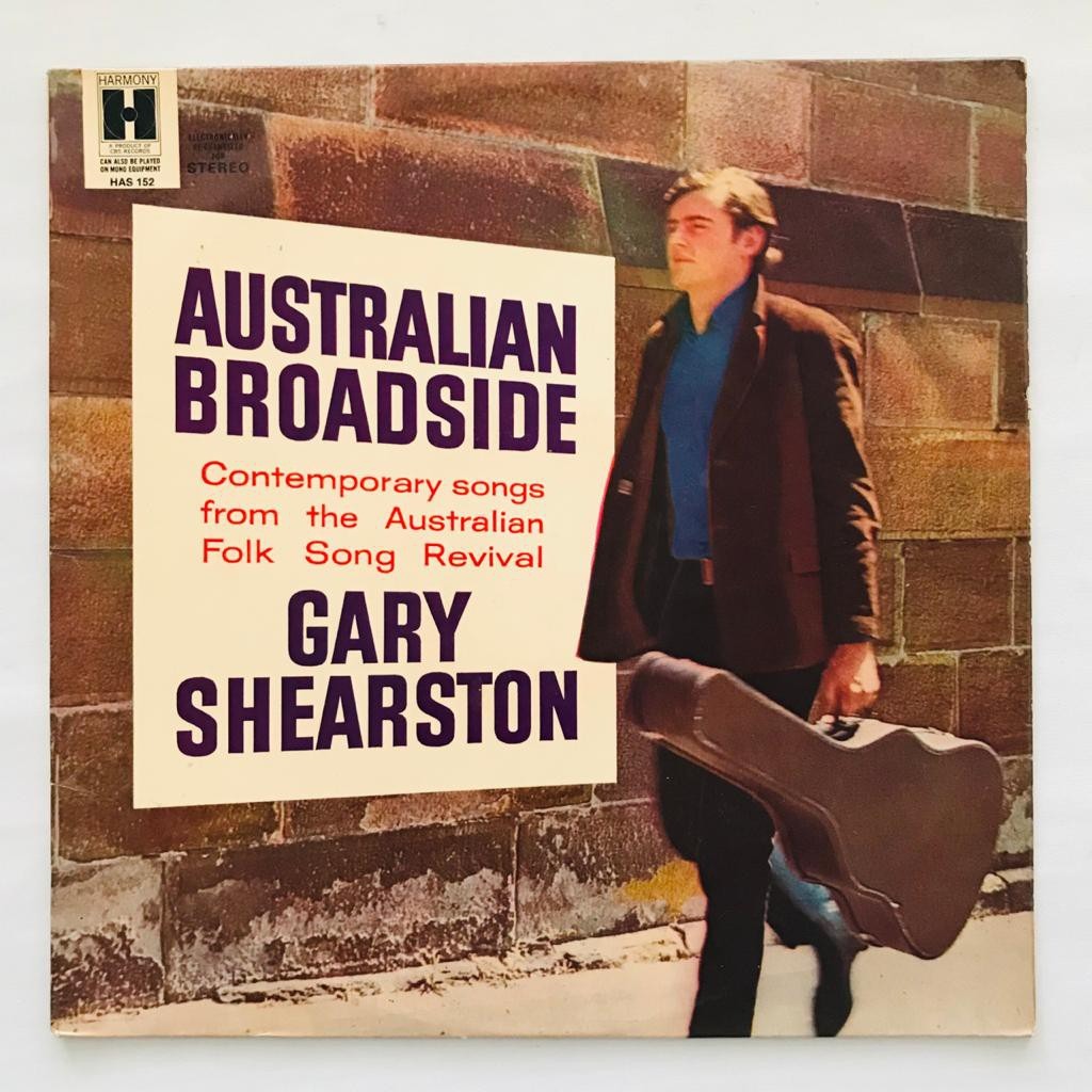Gary Shearston - Australian Broadside - LP Vinyl Piringan Hitam PH