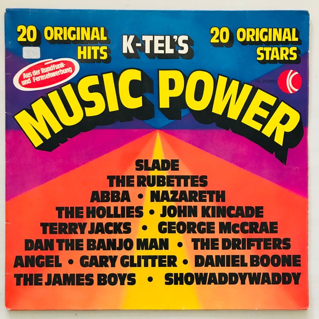 Music Power - 20 Original Hits 20 Original Stars - LP Vinyl PH