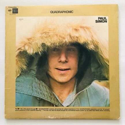 Paul Simon - Paul Simon - Quadraphonic LP Vinyl Piringan Hitam PH