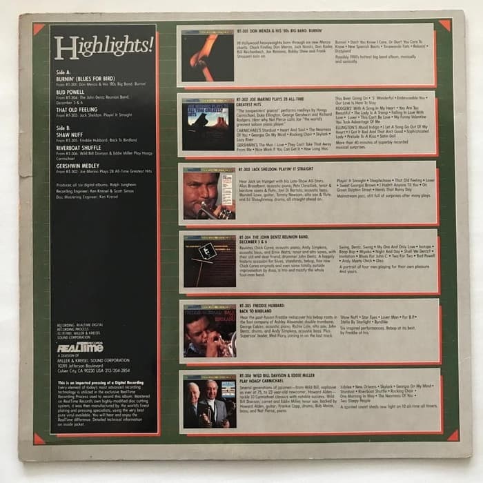 Highlights! Prime Cuts From Six New Digital Albums - LP Vinyl PH - Gambar 2