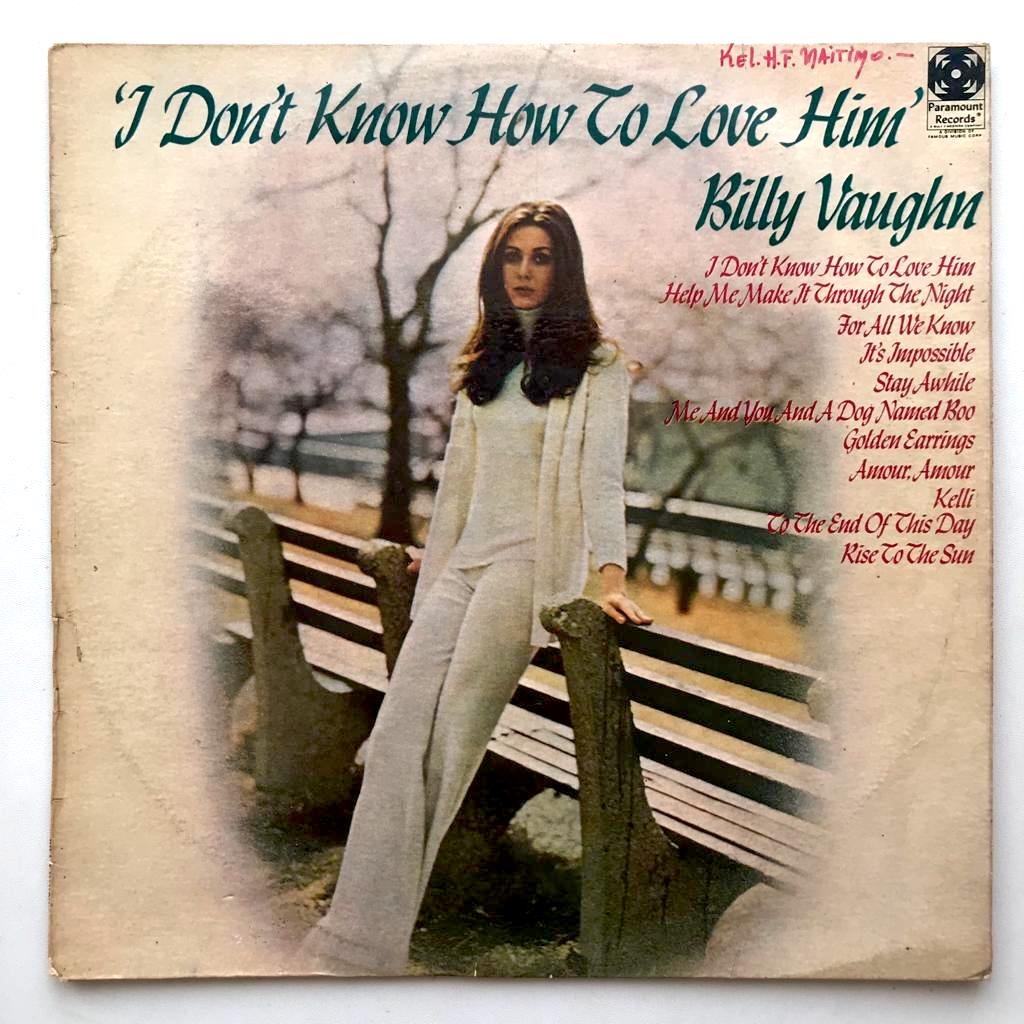 Billy Vaughn - I Don't Know How To Love Him - LP Vinyl PH