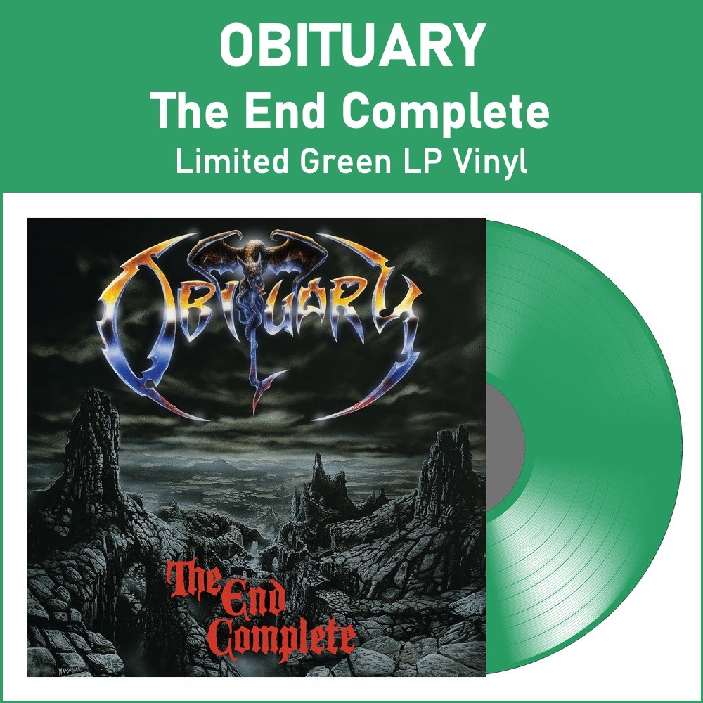 Obituary - The End Complete - Limited Green LP Vinyl PH
