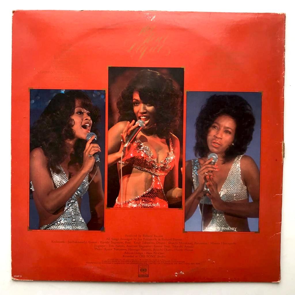 Three Degrees, The - A Toast Of Love - LP Vinyl Piringan Hitam PH - Gambar 2