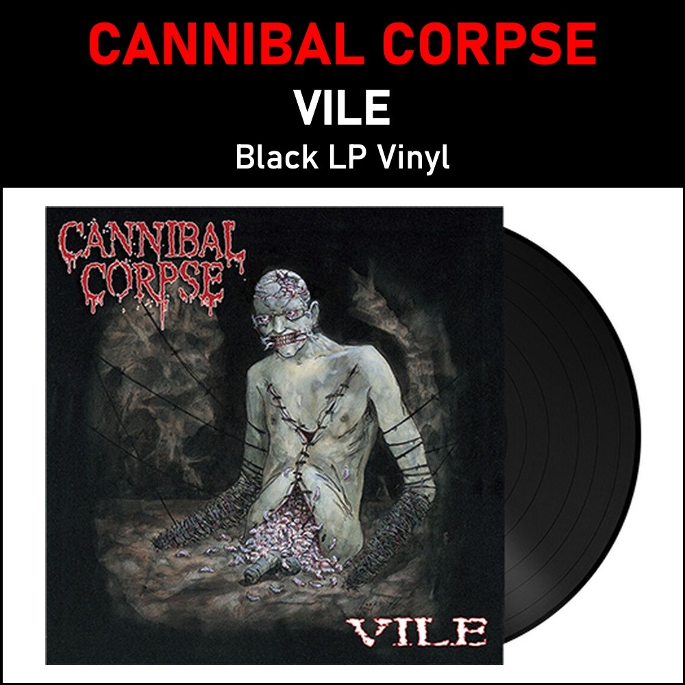 Cannibal Corpse - Vile - LP Vinyl Piringan Hitam PH 180 Gram