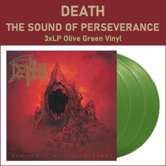 Death - The Sound Of Perseverance - 3 Olive Green LP Vinyl PH