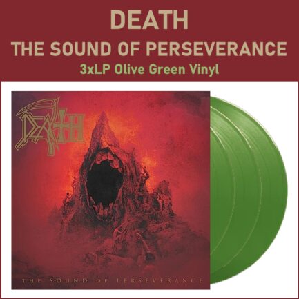 Death - The Sound Of Perseverance - 3 Olive Green LP Vinyl PH