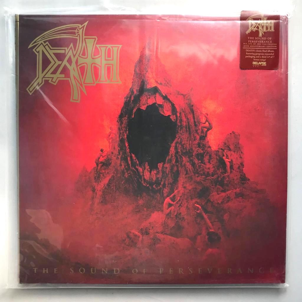 Death - The Sound Of Perseverance - 3 Olive Green LP Vinyl PH - Image 2