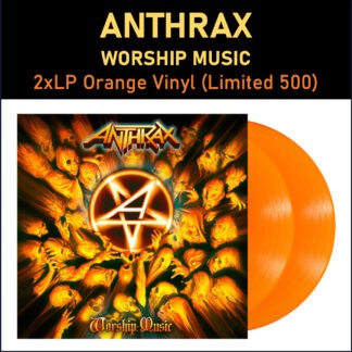 Anthrax - Worship Music (2 Orange LP Vinyl Piringan Hitam)