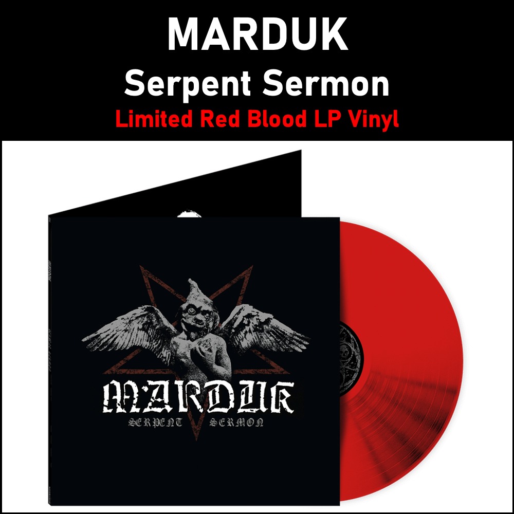 Marduk - Serpent Sermon - Limited Red Blood LP Vinyl PH