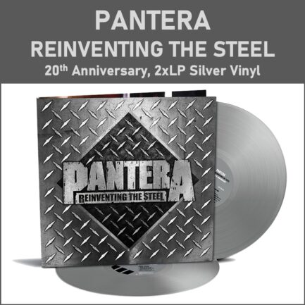 Pantera - Reinventing The Steel - 2 Silver LP Vinyl PH 180 Gram