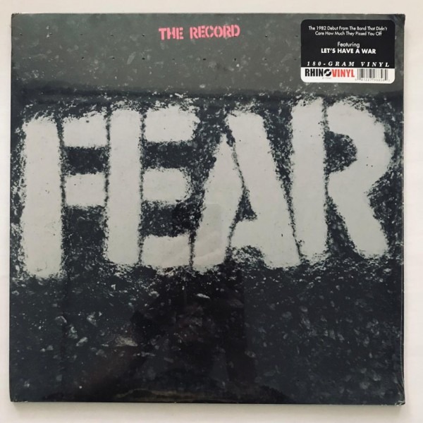 Fear - The Record - LP Vinyl Piringan Hitam PH 180 Gram - Image 2