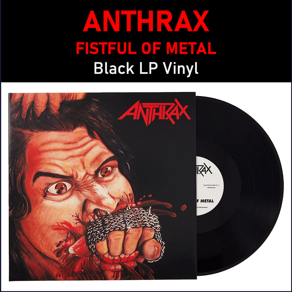 Anthrax - Fistful Of Metal - LP Vinyl Piringan Hitam PH