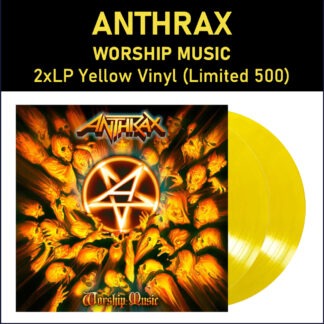 Anthrax - Worship Music (2 Yellow LP Vinyl Piringan Hitam)