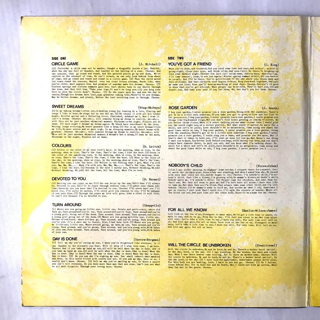 Agnes Chan - Will The Circle Game Be Unbroken - LP Vinyl PH - Gambar 3