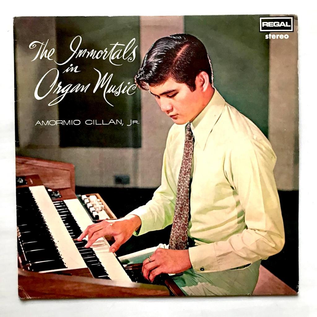Amormio Cillan, Jr. - The Immortals In Organ Music - LP Vinyl PH Piringan Hitam