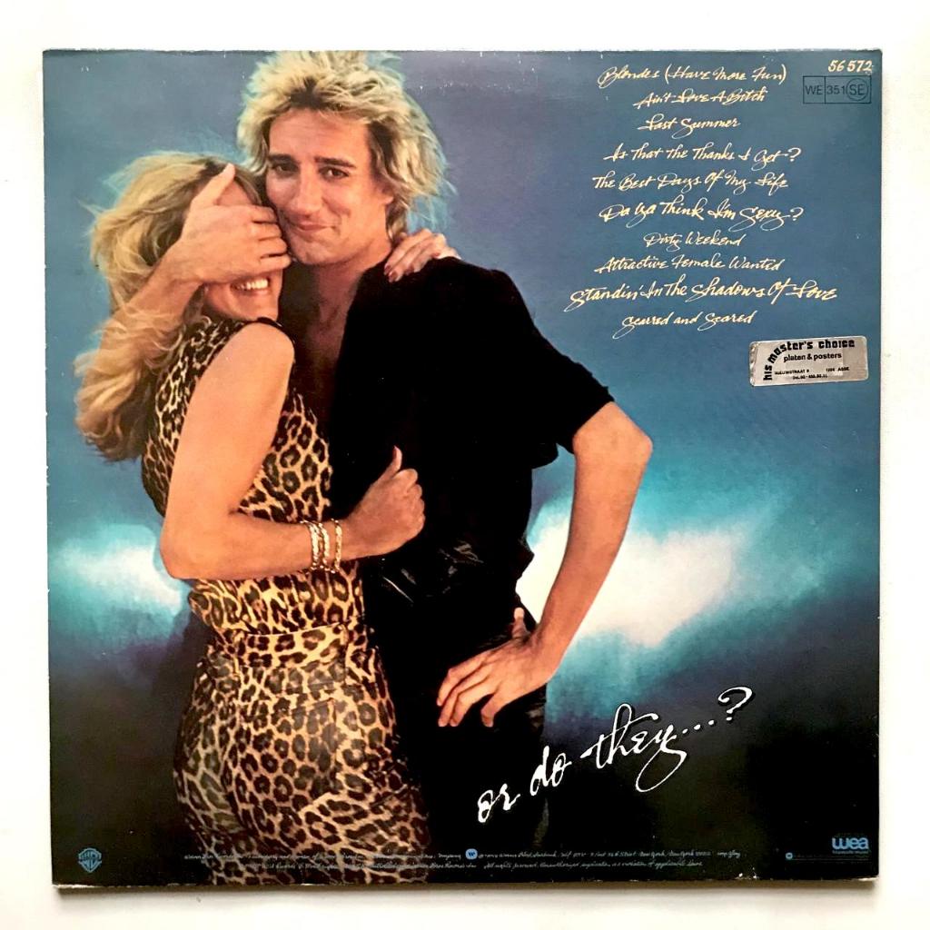Rod Stewart - Blondes Have More Fun - LP Vinyl PH Piringan Hitam - Gambar 2