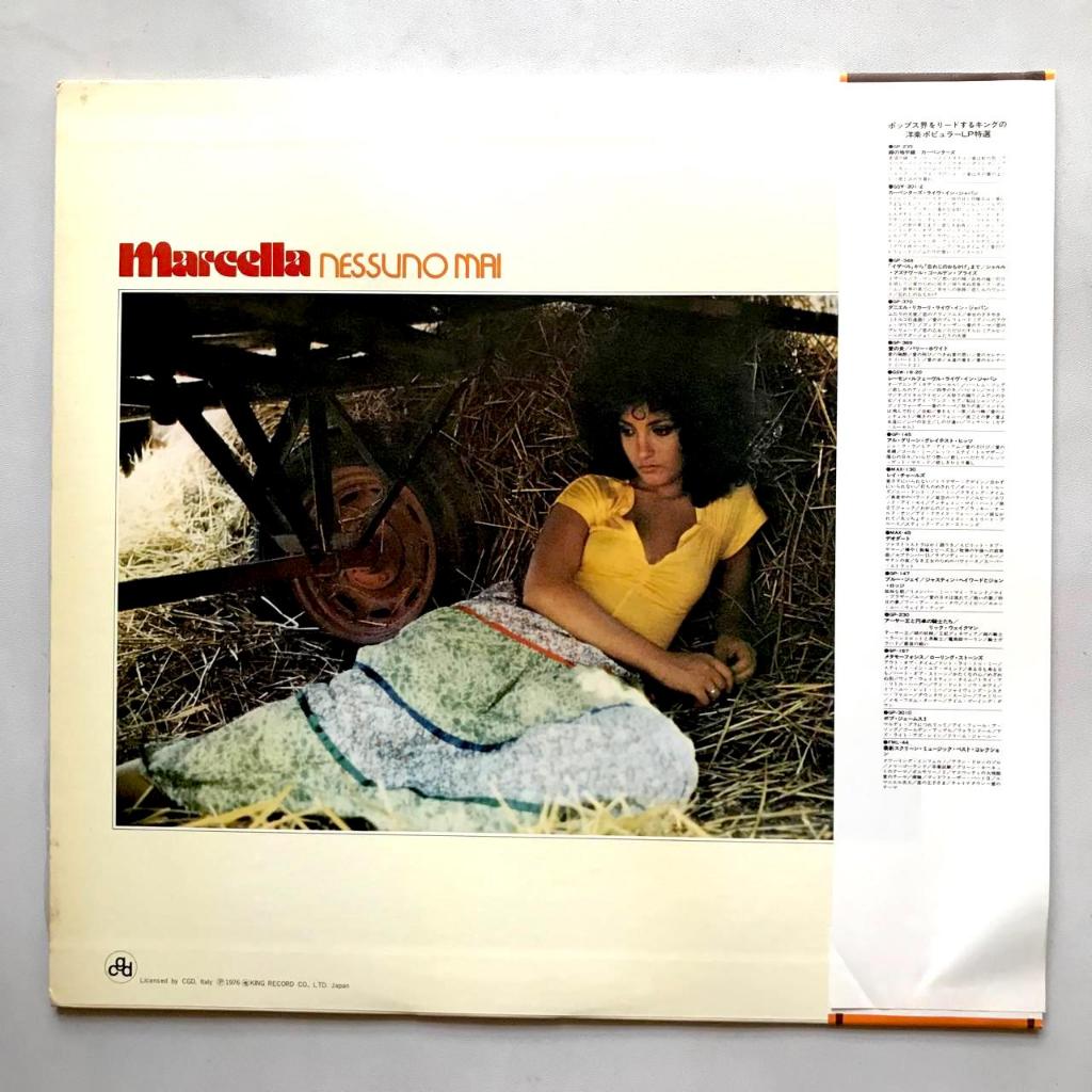 Marcella - Nessuno Mai - LP Vinyl PH Piringan Hitam - Gambar 2