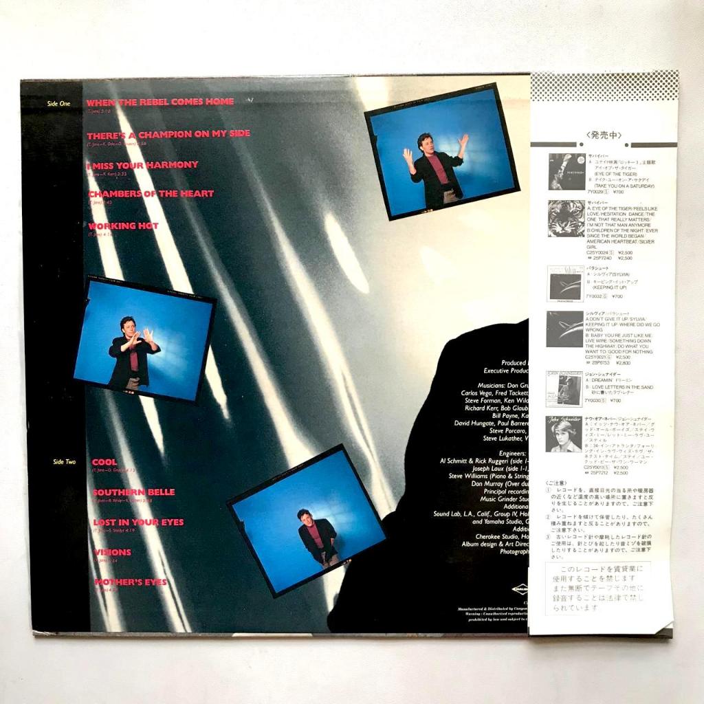 Tom Jans - Champion - LP Vinyl PH Piringan Hitam - Gambar 2