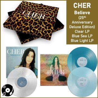 Cher - Believe (25th Anniversary Deluxe Edition) - 3 x Colored LP Vinyl PH