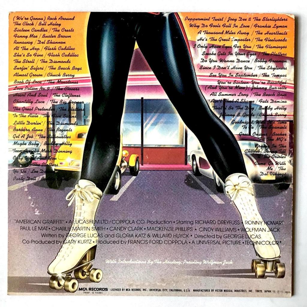 Various - 41 Original Hits From American Graffiti OST - 2 LP Vinyl PH - Gambar 2