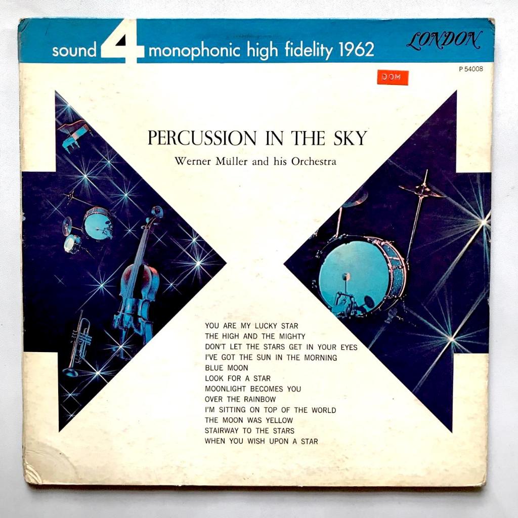 Werner Muller And His Orchestra - Percussion In The Sky - LP Vinyl PH