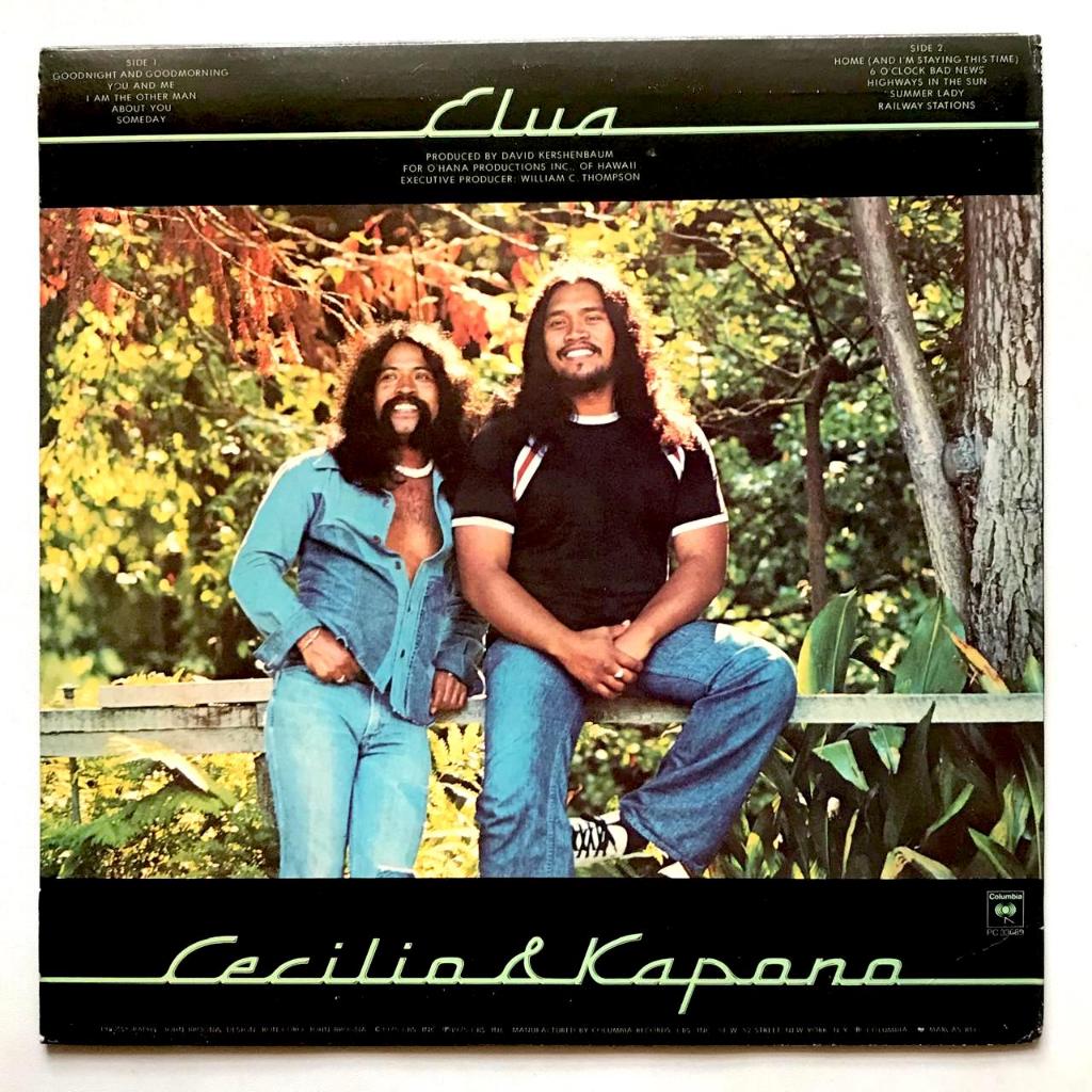 Cecilio & Kapono - Elua - LP Vinyl PH Piringan Hitam - Gambar 2