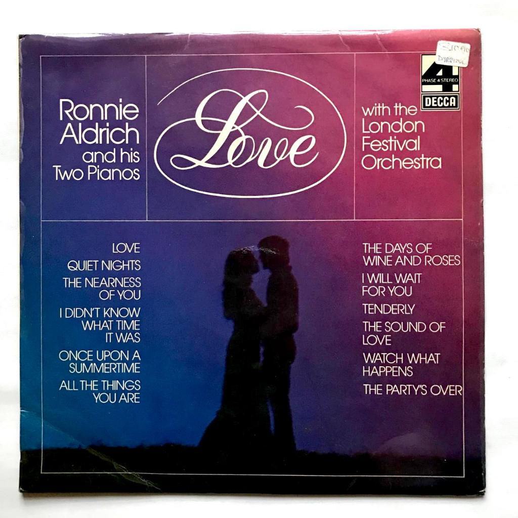 Ronnie Aldrich - Love - LP Vinyl Piringan Hitam PH