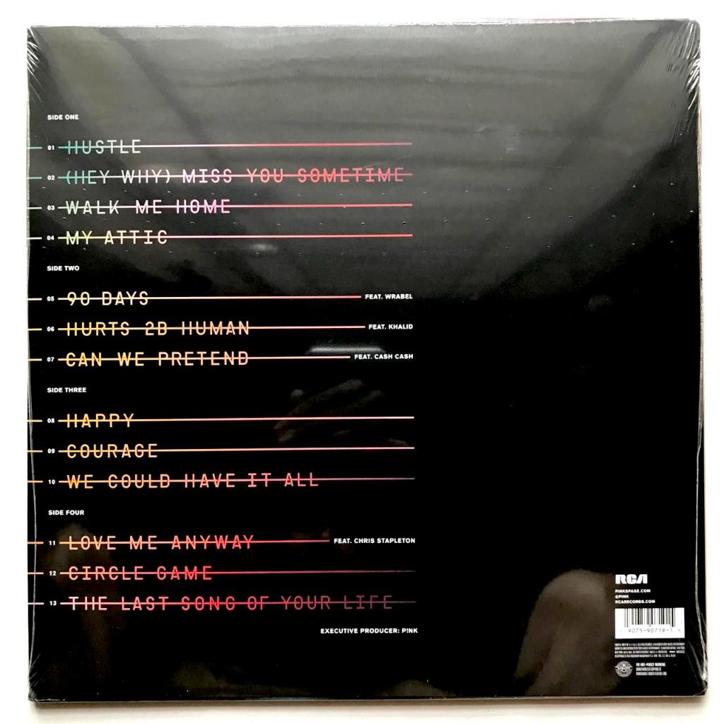 PINK - P!NK - Hurts 2B Human - 2 XLP Vinyl PH Piringan Hitam - Image 3