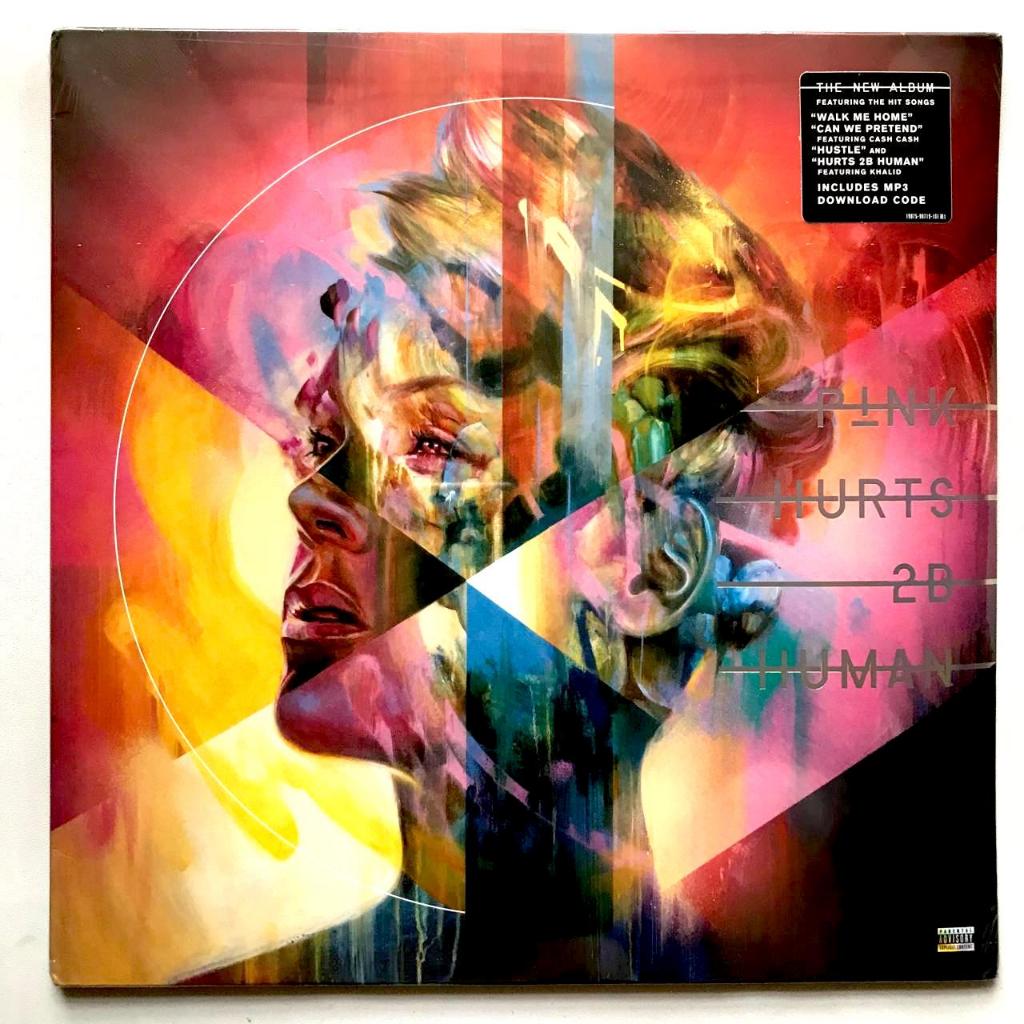 PINK - P!NK - Hurts 2B Human - 2 XLP Vinyl PH Piringan Hitam - Image 2
