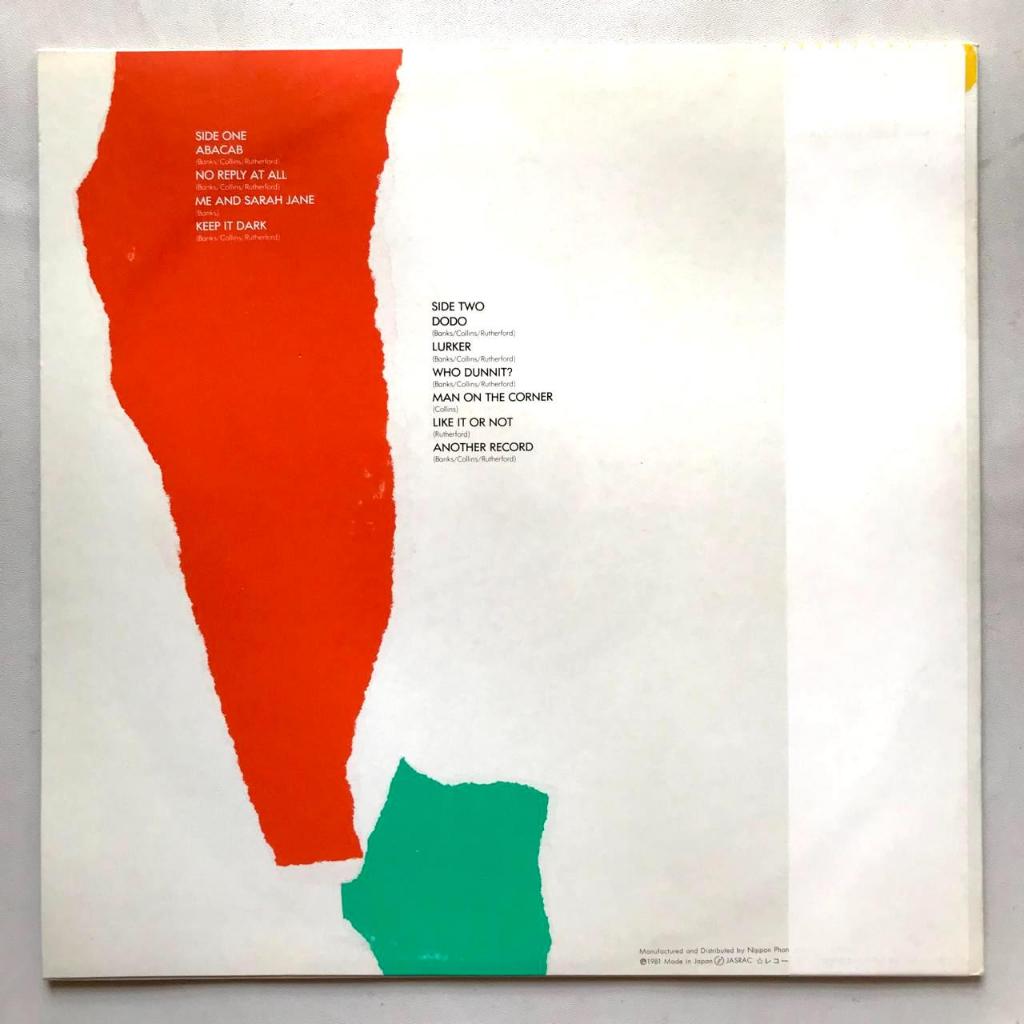 Genesis - Abacab - LP Vinyl Piringan Hitam PH - Gambar 2