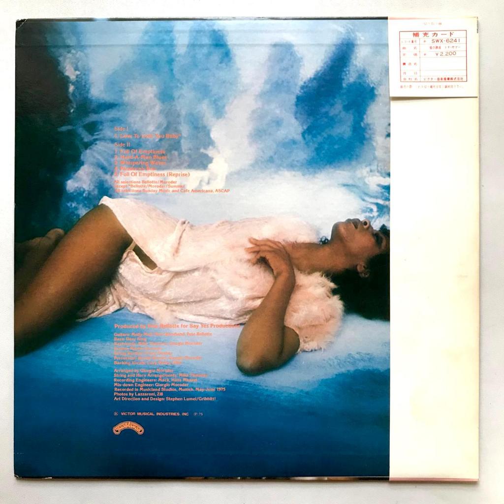 Donna Summer - Love To Love You Baby - LP Vinyl Piringan Hitam PH - Gambar 2