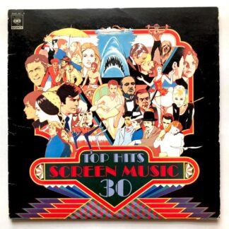 Various - Screen Music Top Hits 30 - 2 X LP Vinyl PH Piringan Hitam