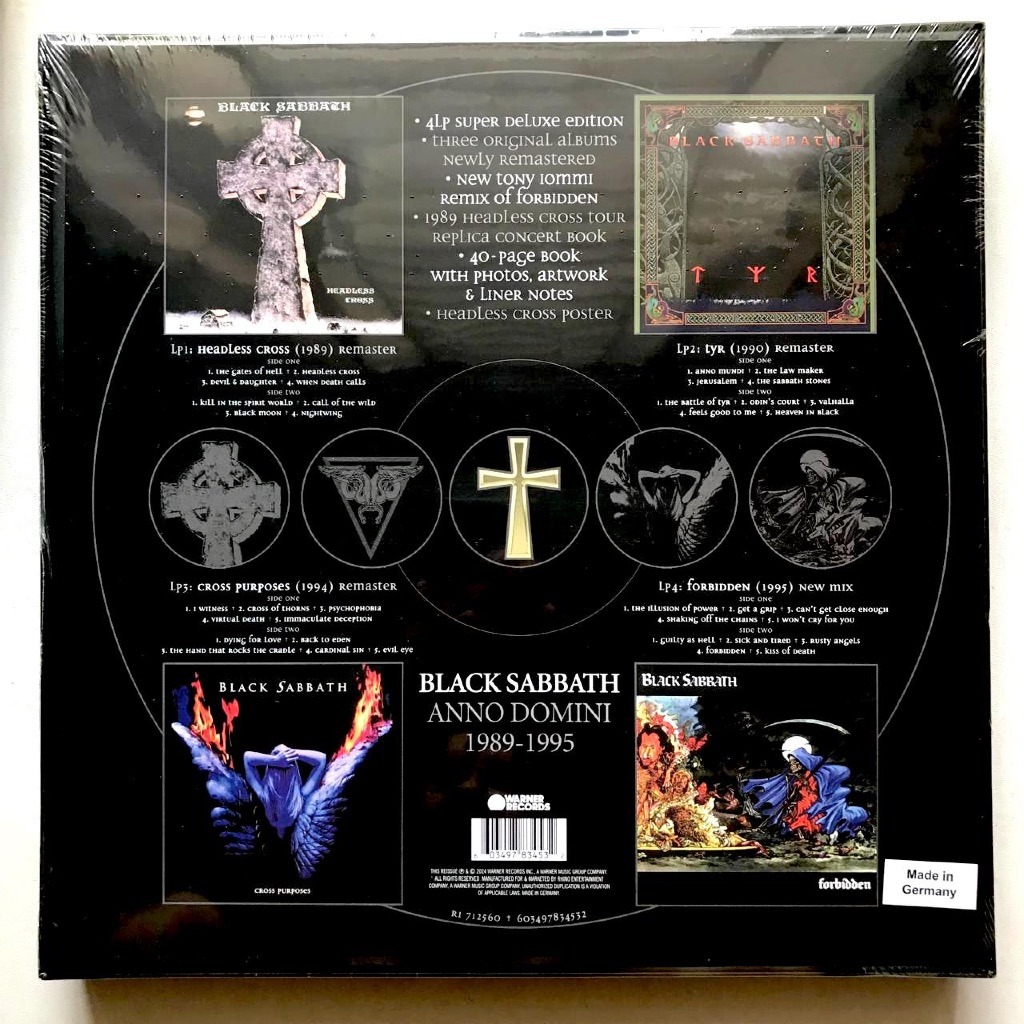 Black Sabbath - Anno Domini 1989-1995 - 4 X LP Vinyl PH Box Set - Image 3