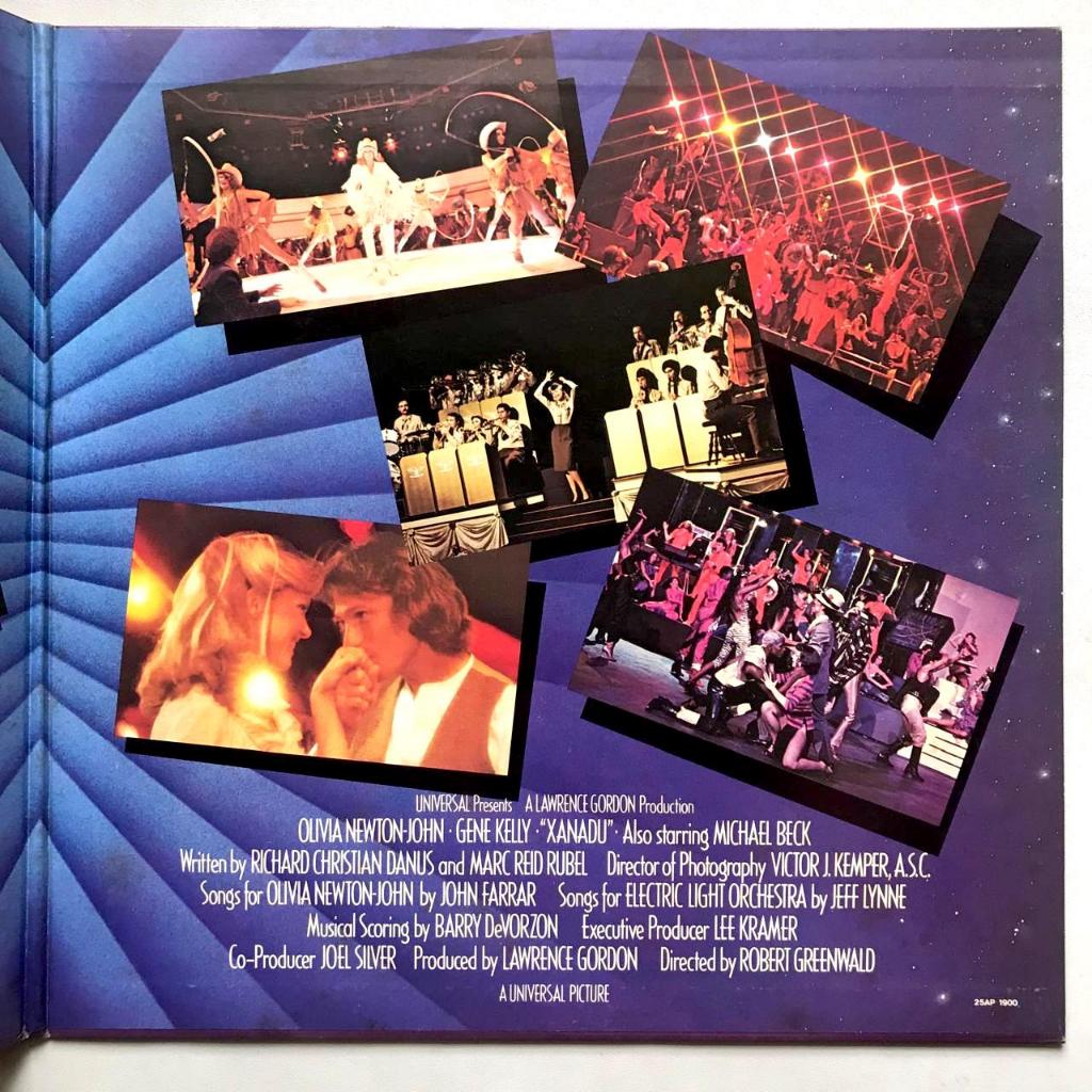 ELO / Olivia Newton-John - Xanadu - OST Soundtrack - LP Vinyl PH - Gambar 4
