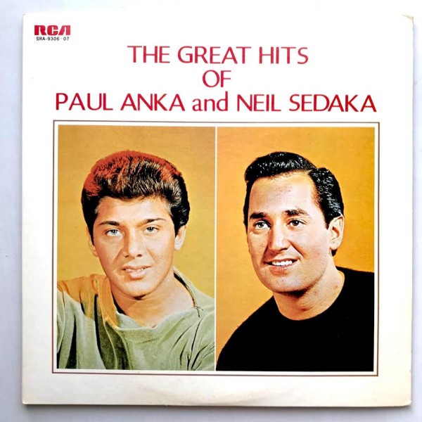 Paul Anka & Neil Sedaka - The Great Hits Of - 2 LP Vinyl PH - Gambar 2