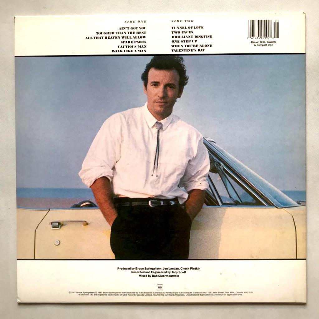Bruce Springsteen - Tunnel Of Love - LP Vinyl Piringan Hitam PH - Gambar 2