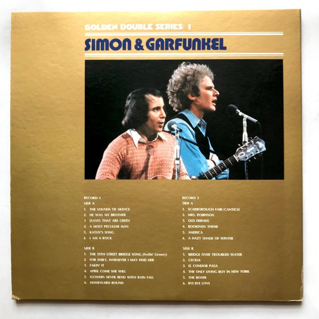 Simon & Garfunkel - Golden Double Series - Best Greatest - 2 X LP Vinyl PH - Gambar 2