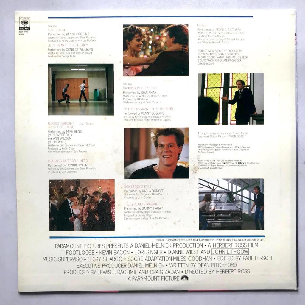 Footloose - OST - Vinyl LP Piringan Hitam PH - Gambar 2