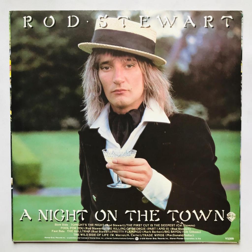 Rod Stewart - A Night On The Town - LP Vinyl Piringan Hitam PH - Gambar 2