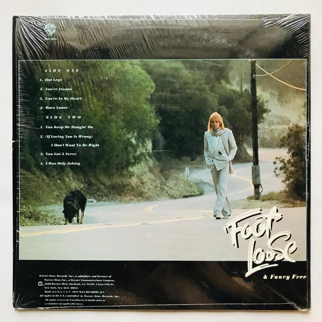 Rod Stewart - Foot Loose & Fancy Free - LP Vinyl PH Piringan Hitam - Gambar 2