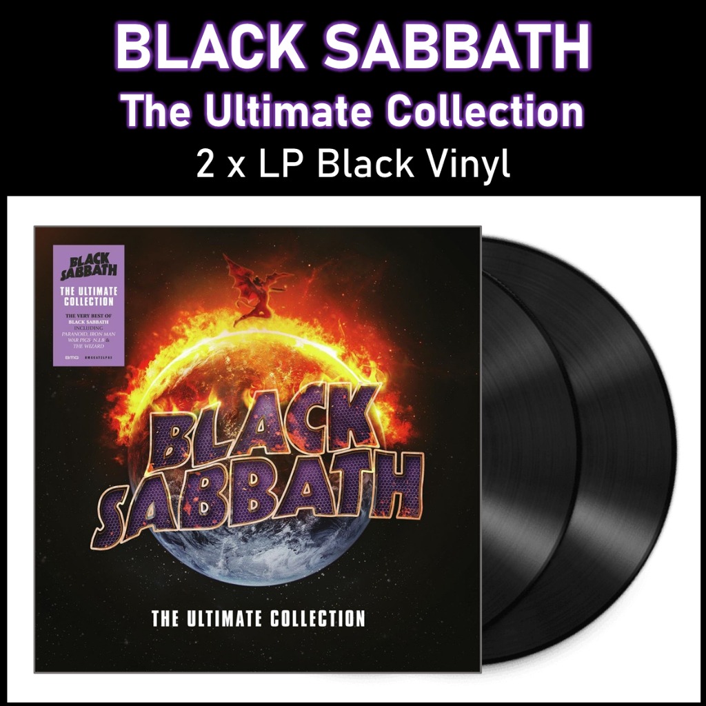 Black Sabbath - The Ultimate Collection - 2xLP Vinyl PH Piringan Hitam