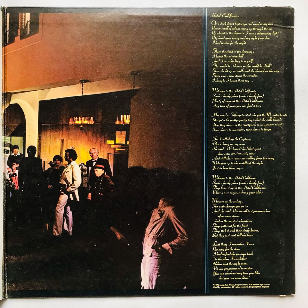 Eagles - Hotel California - LP Vinyl Piringan Hitam PH - Image 4