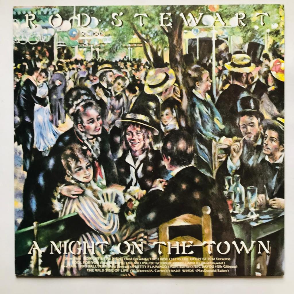 Rod Stewart - A Night On The Town - LP Vinyl Piringan Hitam PH