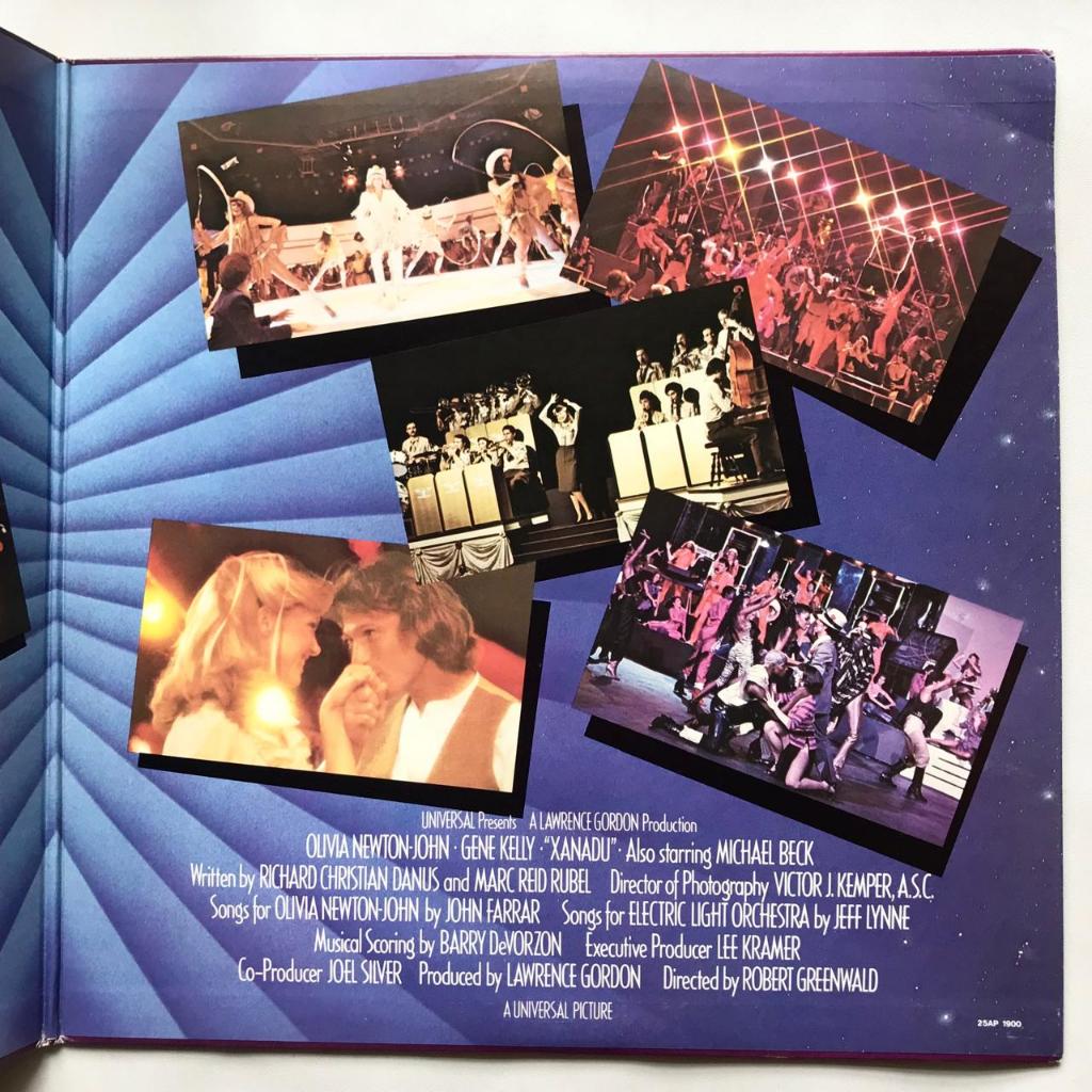 ELO / Olivia Newton-John - Xanadu - OST Soundtrack - LP Vinyl PH - Gambar 4
