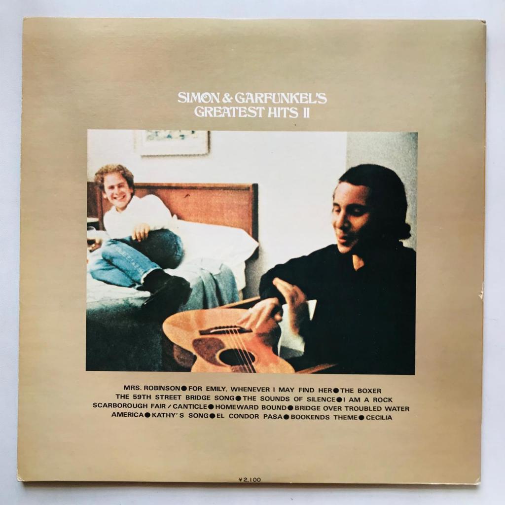 Simon and Garfunkel - Simon & Garfunkel's Greatest Hits II - LP Vinyl - Gambar 2