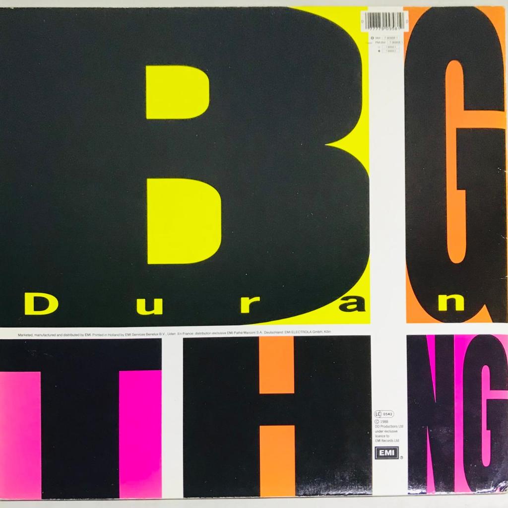 Duran Duran - Big Thing - LP Vinyl Piringan Hitam PH - Gambar 2