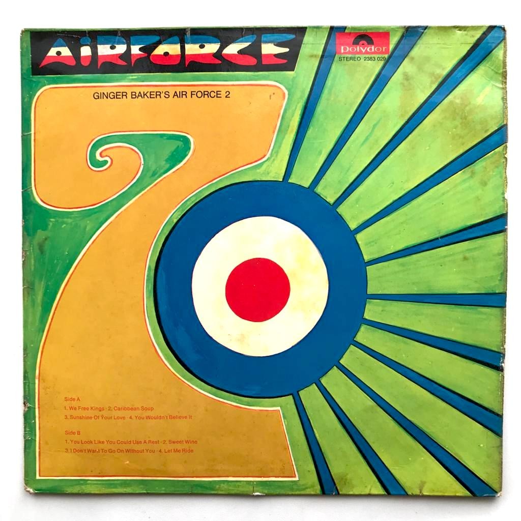Ginger Baker's Air Force - Air Force 2 - LP Vinyl Piringan Hitam PH